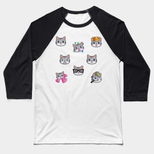 Sims 4 Cat Collection V2 Baseball T-Shirt